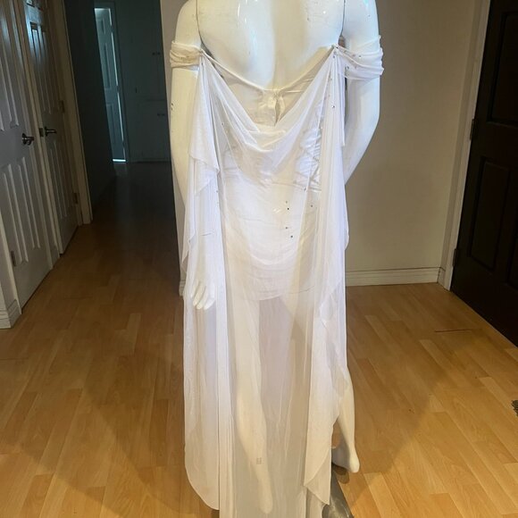 $800 TRASHY ORIGINAL LINGERIE GODDESS CORSET W / MATCHING SKIRT SZ M MEDIUM - Picture 7 of 11